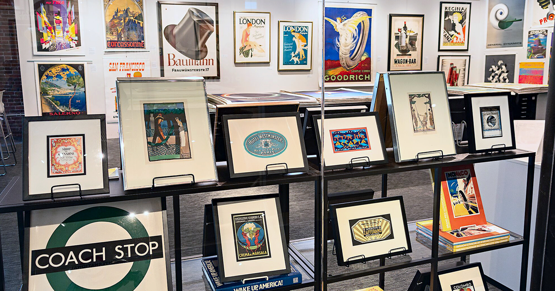 Small framed posters