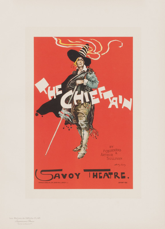 Man in gypsy costume; red, black